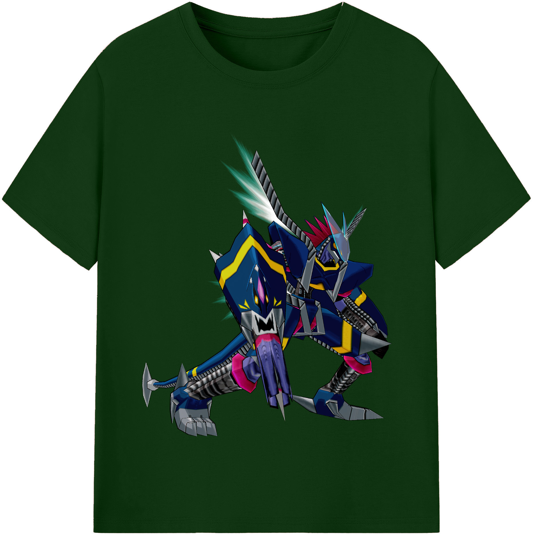 （画像用） Digimon デジタルモンスター/デジモン 綿100％半袖Tシャツ（フロントプリント）